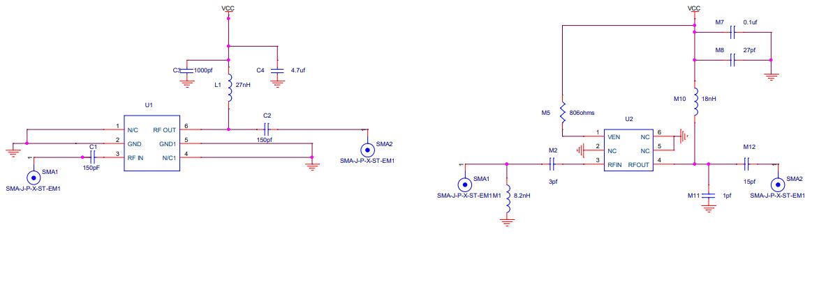RF circuit schematic