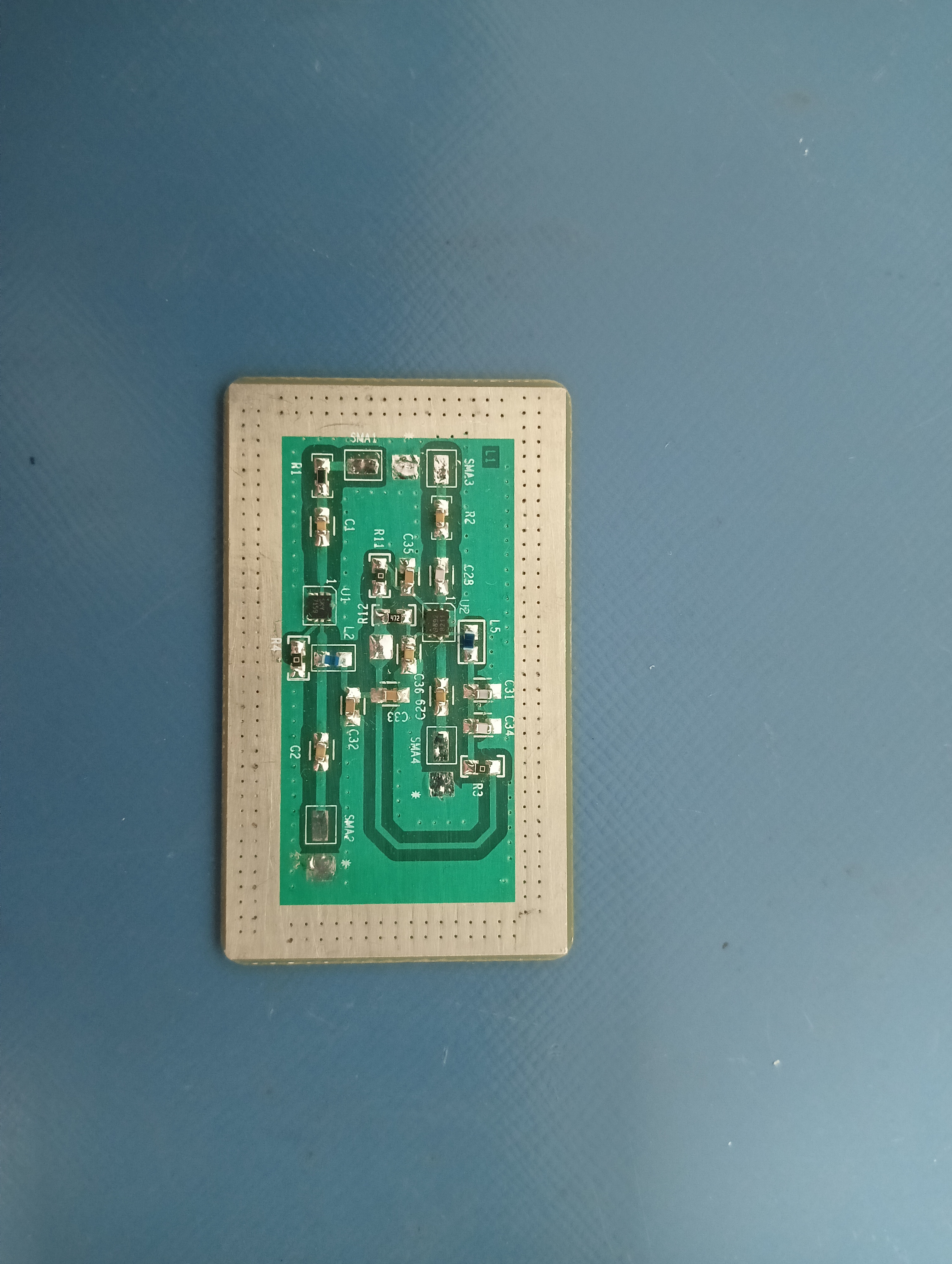 RF design prototype circuit board